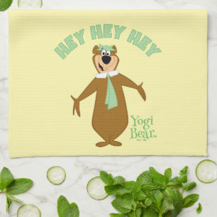 Yogi Bear Welcome Kitchen Towel