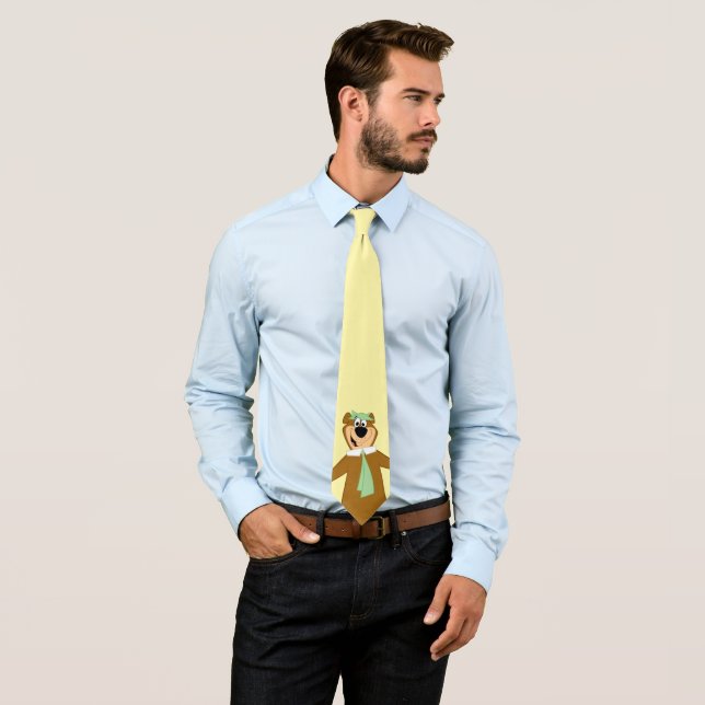 Yogi Bear Welcome Neck Tie (In Situ)