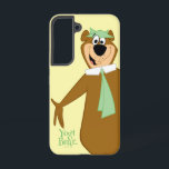 Yogi Bear Welcome Samsung Galaxy S22 Case<br><div class="desc">Yogi Bear is ready to welcome you to Jellystone Park with this fun and energetic artwork! Featuring the classic cartoon bear with his arms wide open in a cheerful and inviting pose, this design captures the playful and mischievous spirit of Yogi Bear. With his signature green hat and tie, this...</div>