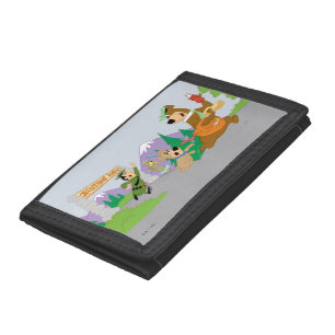 Yogi Bear's Great Picnic Basket Escape Trifold Wallet