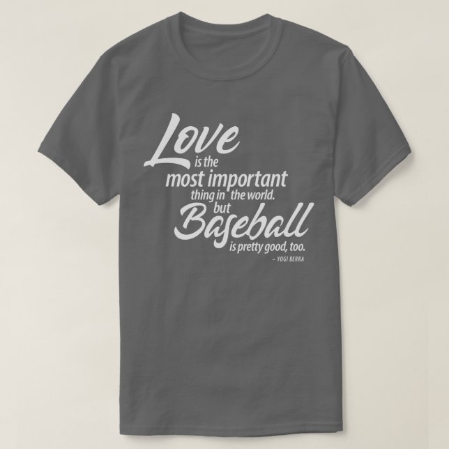Yogi Berra T-Shirt (Design Front)