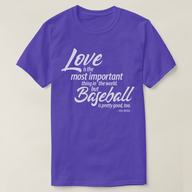 Yogi Berra T-Shirt (Design Front)