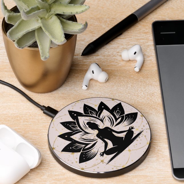 Yogi Mood  Wireless Charger (Desk 2)