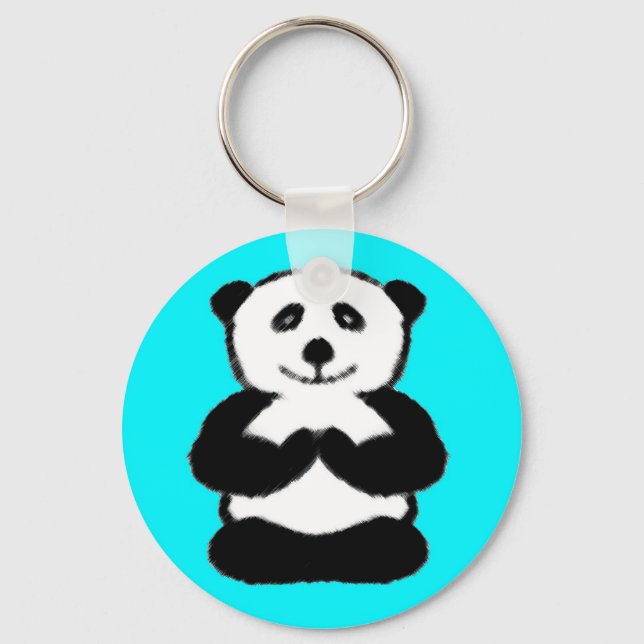 Yogi Panda — Panda Keychain (Front)