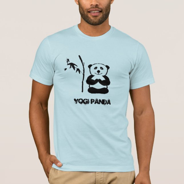 Yogi Panda - Yoga T-Shirts (Front)