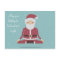 Yogi Santa - Personalized Christmas Postcard