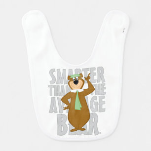 Yogi "Smarter Than The Average Bear" Baby Bib
