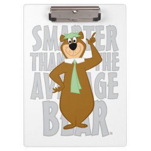 Yogi "Smarter Than The Average Bear" Clipboard