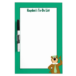 Yogi "Smarter Than The Average Bear" Dry Erase Board