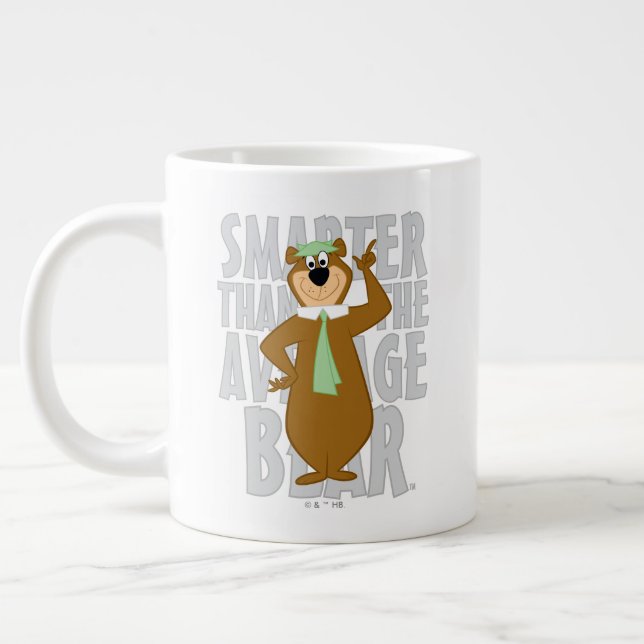 Yogi "Smarter Than The Average Bear" Giant Coffee Mug (Left)