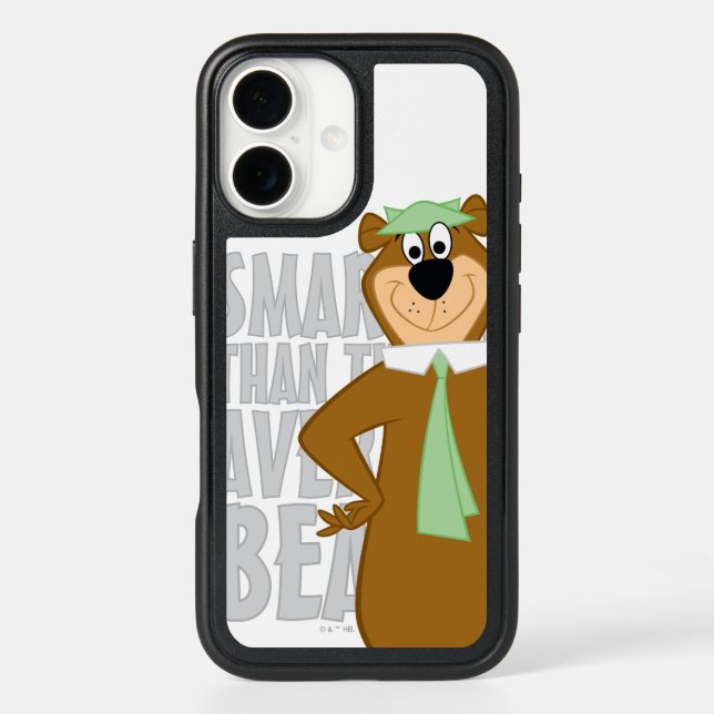 Yogi "Smarter Than The Average Bear" Otterbox iPhone Case (Back)