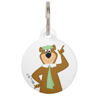 Yogi "Smarter Than The Average Bear" Pet ID Tag
