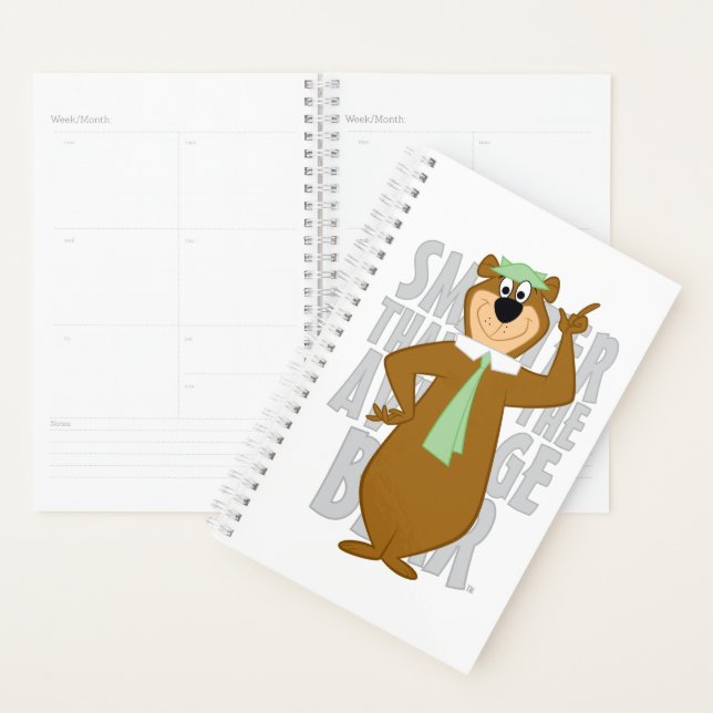 Yogi "Smarter Than The Average Bear" Planner (Display)