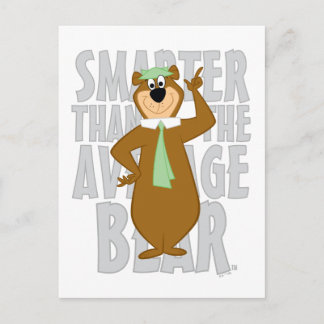 Yogi "Smarter Than The Average Bear" Postcard