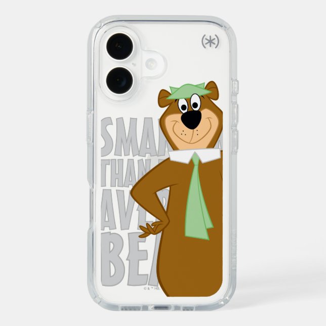 Yogi "Smarter Than The Average Bear" Speck iPhone Case (Front)