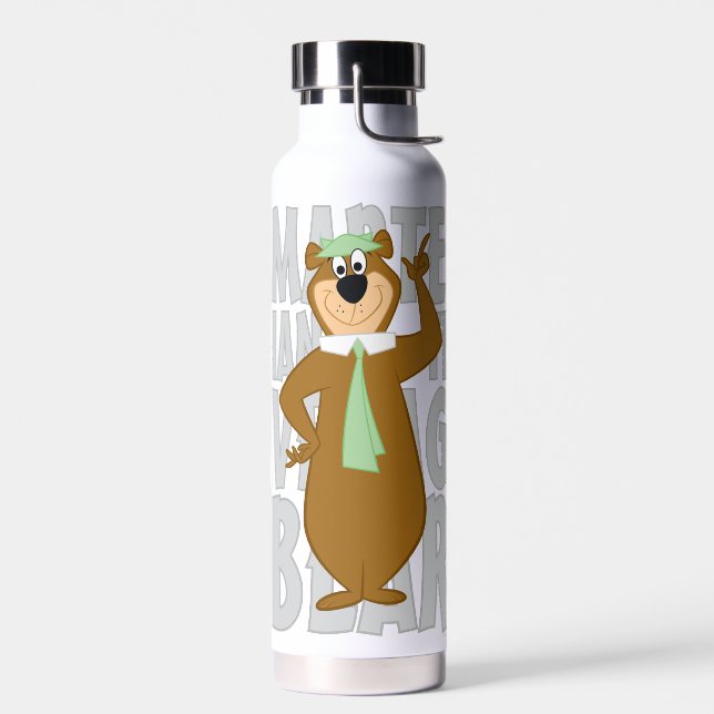 Yogi "Smarter Than The Average Bear" Water Bottle (Left)