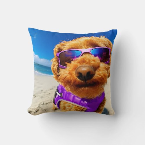 Yogi Throw Pillow