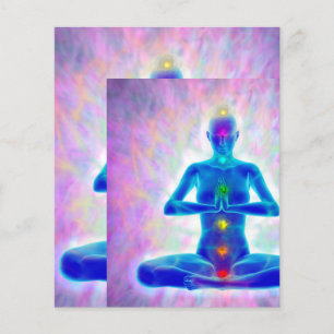 yogi,yoga,the chakra system, energy,chi,aura,heali flyer