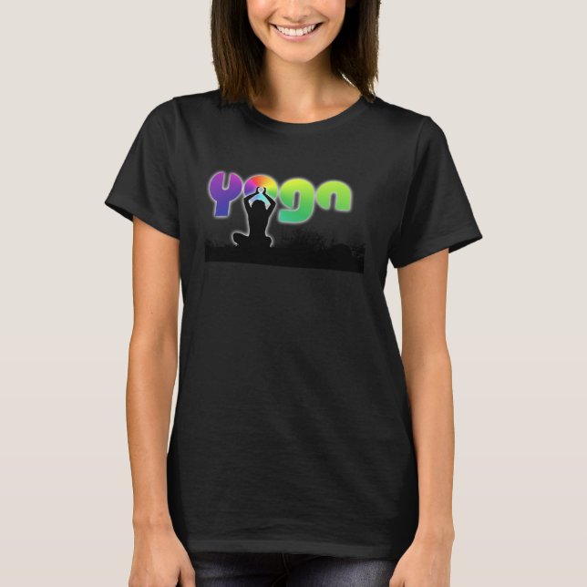 Yogi Yogini Health Meditation Outfits Girls Women  T-Shirt (Front)