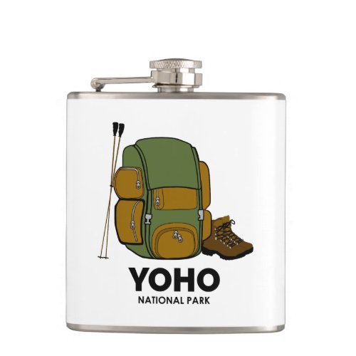 Yoho National Park Backpack Flask