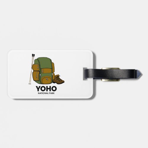 Yoho National Park Backpack Luggage Tag