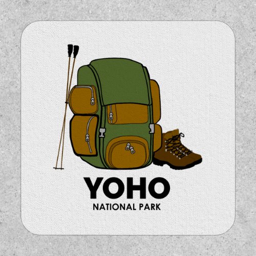 Yoho National Park Backpack Patch