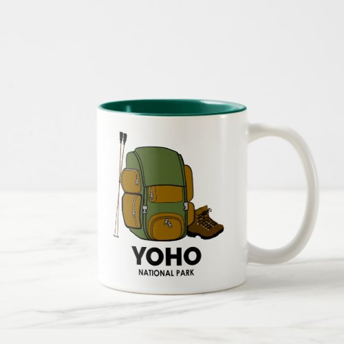 Yoho National Park Backpack Two_Tone Coffee Mug