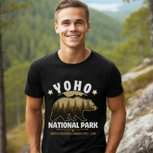Yoho National Park Bear Design – British Columbia T-Shirt