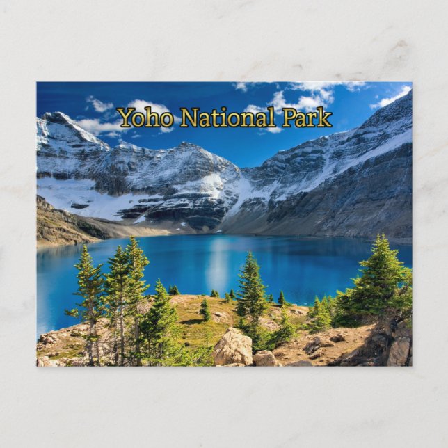 Yoho National Park, British Columbia Postcard (Front)