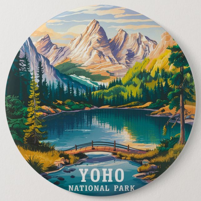 Yoho National Park Button (Front)