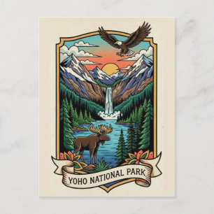 Yoho National Park Canada Postcard