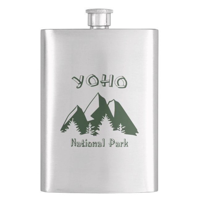 Yoho National Park Flask (Front)