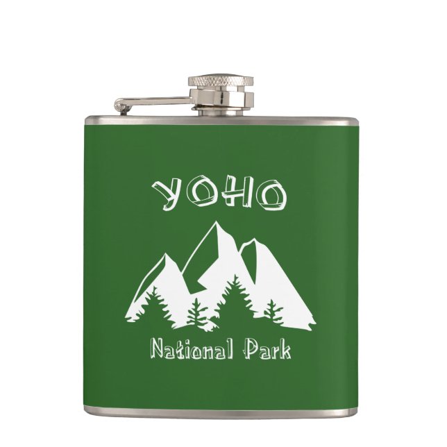 Yoho National Park Flask (Front)