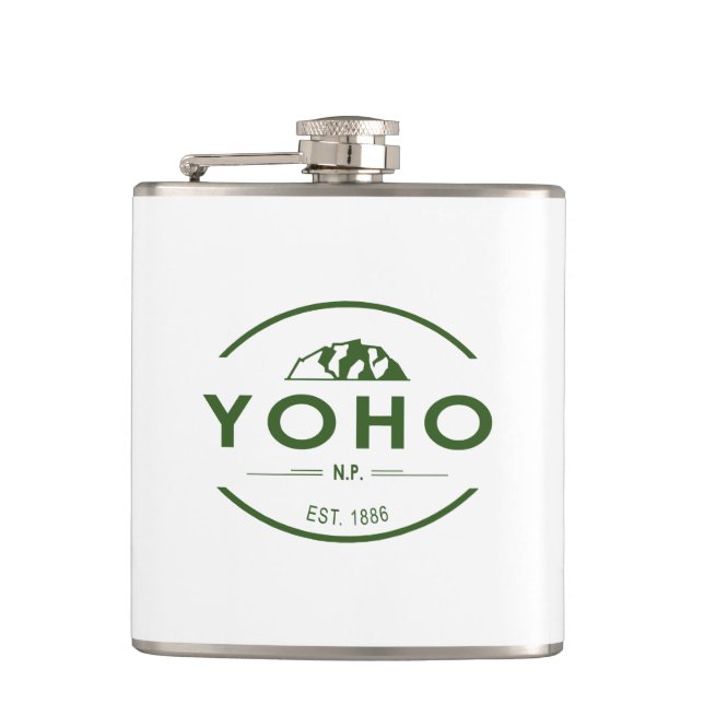 Yoho National Park Flask (Front)