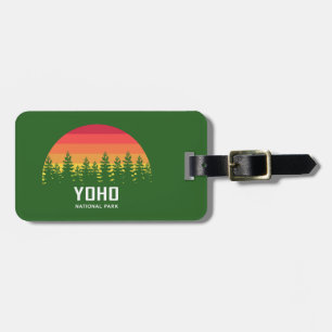 Yoho National Park Luggage Tag