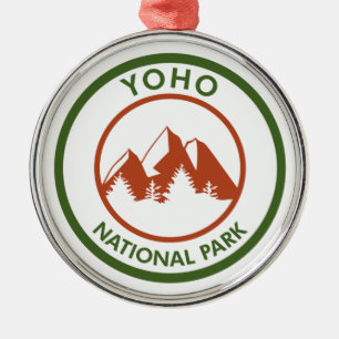 Yoho National Park Metal Ornament