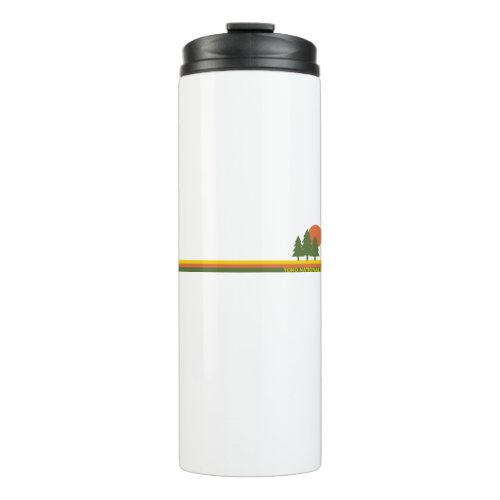 Yoho National Park Pine Trees Sun Thermal Tumbler