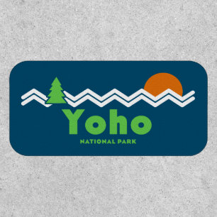 Yoho National Park Retro Patch