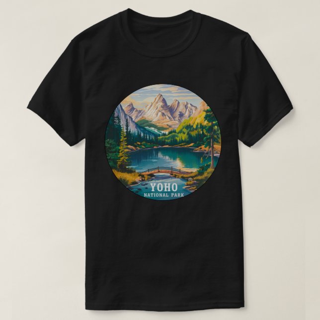 Yoho National Park T-Shirt (Design Front)