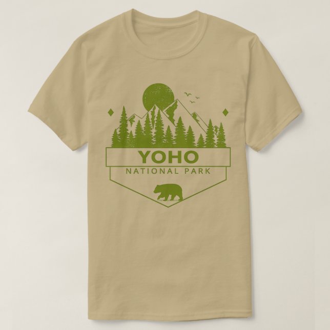 Yoho National Park T-Shirt (Design Front)