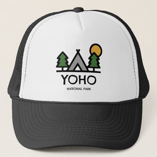 Yoho National Park Trucker Hat (Front)