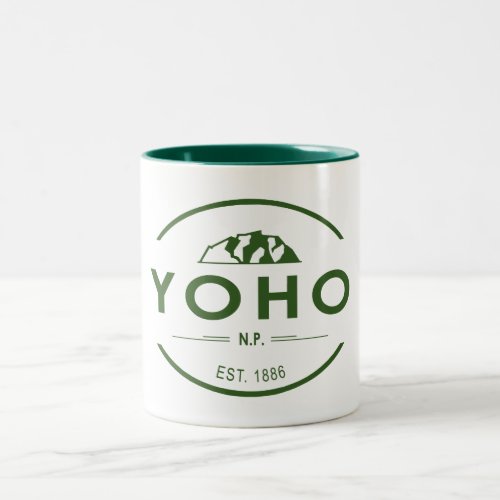 Yoho National Park Two_Tone Coffee Mug