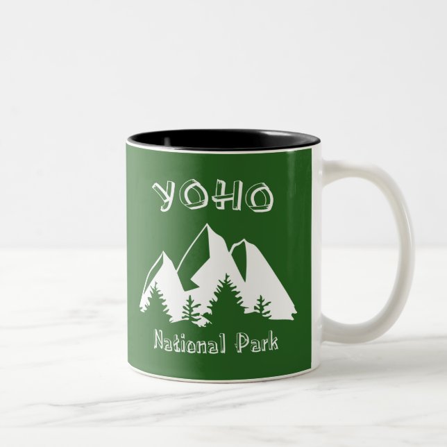 Yoho National Park Two-Tone Coffee Mug (Right)