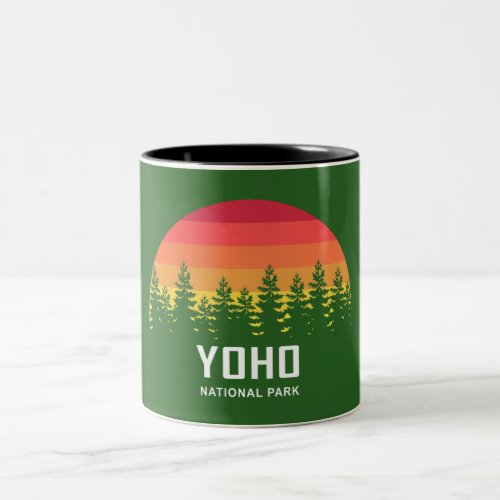 Yoho National Park Two_Tone Coffee Mug