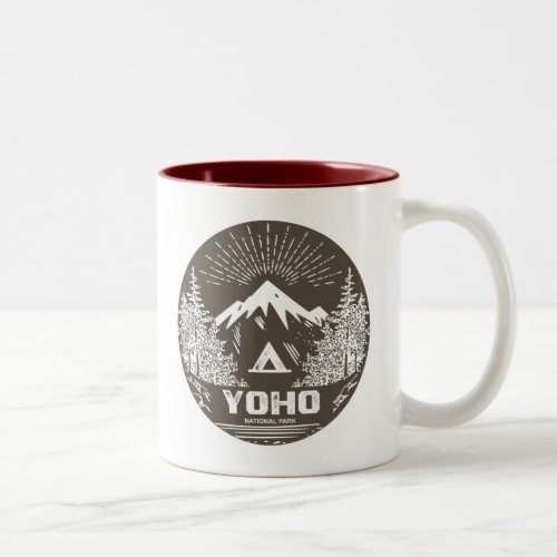 Yoho National Park Two_Tone Coffee Mug