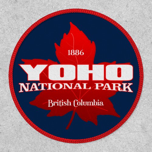 Yoho NP maple leaf Patch