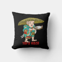 Yokai Series: Tofu Kozo Throw Pillow
