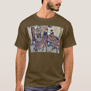 Yokkaichi  by Katsushika, Hokusai Ukiyoe T-Shirt