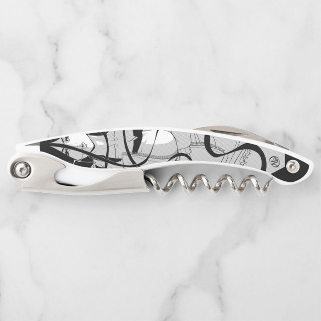 Yoko - Katana & Smoking Waiter's Corkscrew (Front)