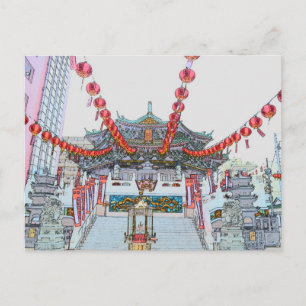 Yokohama Chinatown Postcard